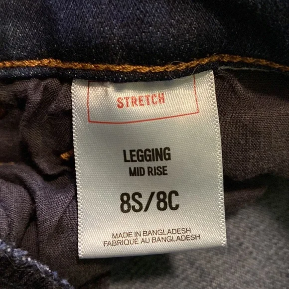 Express Mid Rise Jegging - Picture 3 of 3